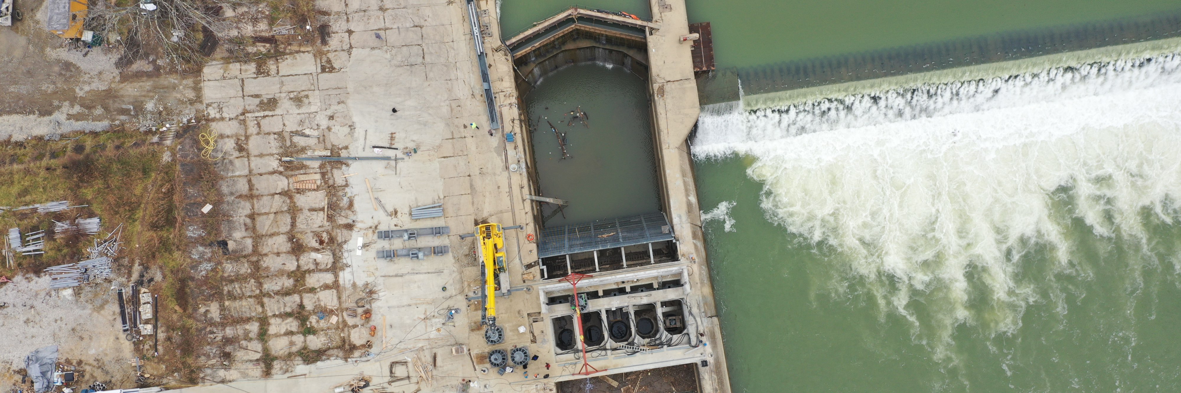 Flygt hydro turbines used for small-scale hydroelectric power in Kentucky
