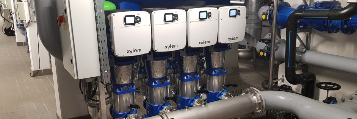 Innovative pumping solution saves energy, expense and space for Großostheim, Germany
