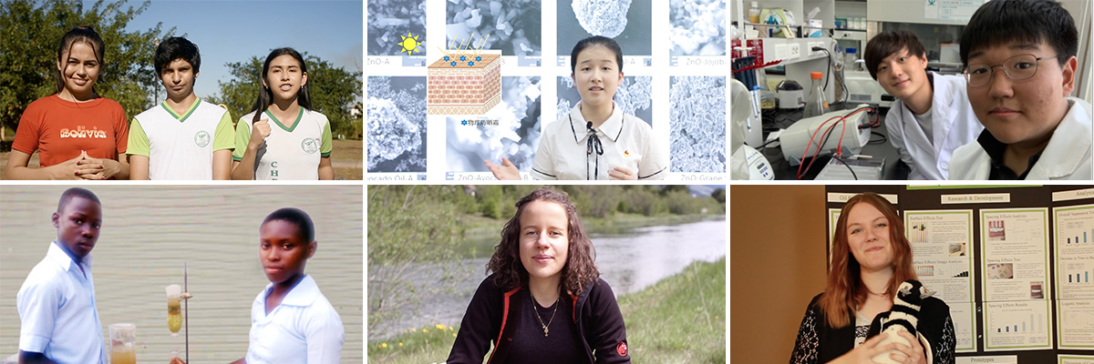 Découvrez six finalistes du prix Stockholm Junior Water Prize 2020