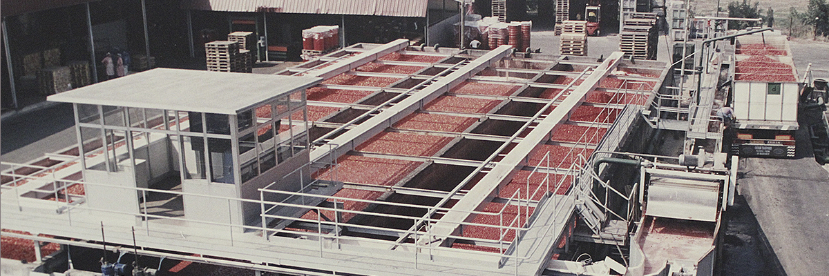 La pompe Flygt de Xylem lave 250 000 tonnes de tomates par an