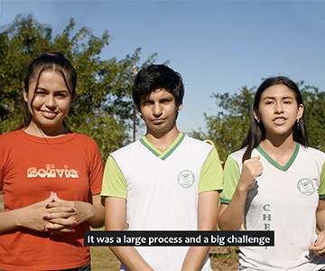 Die sechs Finalisten des Stockholm Junior Water Prize 2020