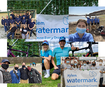 Xylem employees volunteer 113,000 hours to tackle water challenges