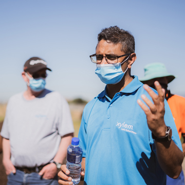 Access to water and food security for homeless community in Bellville