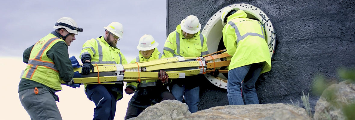 Pipeline inspection time cut from five months to a single day