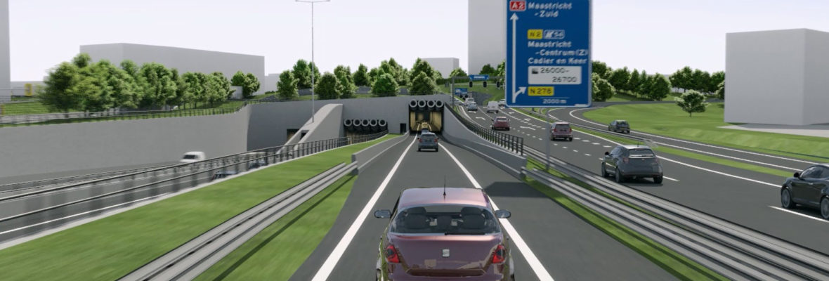 Construyendo el primer túnel de dos pisos de los Países Bajos