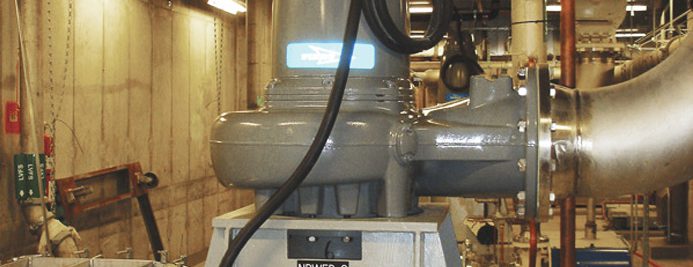 Submersible pumps power World Trade Center memorial