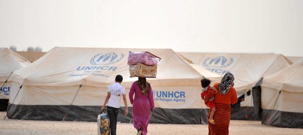 Les réfugiés syriens fuient vers la Jordanie, un pays pauvre en eau