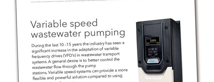 White Paper zum Thema Abwasser-pumpen mit variabler Drehzahl