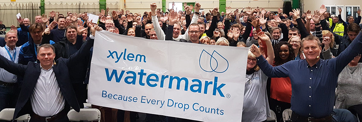 Xylem-Mitarbeiter setzen sich freiwillig für besseres Wasser ein