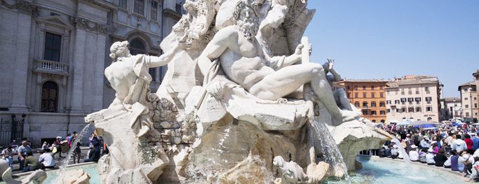 Xylem proporciona un sistema para reciclar el agua de las fuentes de Roma