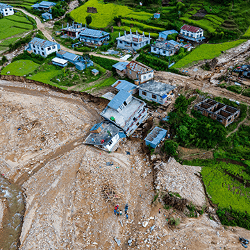 Early warning system for floods in India: digital transformation and challenges