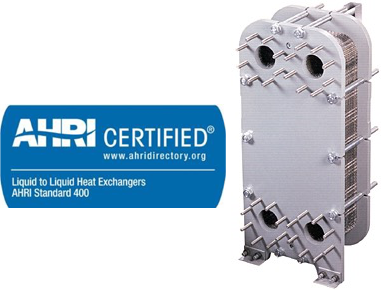 Gasketed AP AHRI Certified Plate & Frame Heat Exchangers