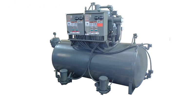 Can a Domestic condensate pump produce vacuum?