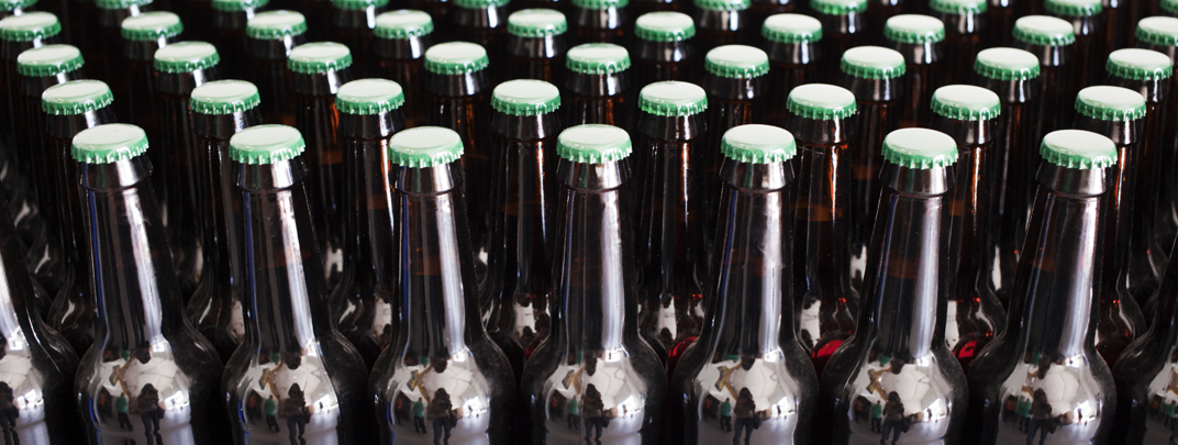 Disinfection solutions in beverage production