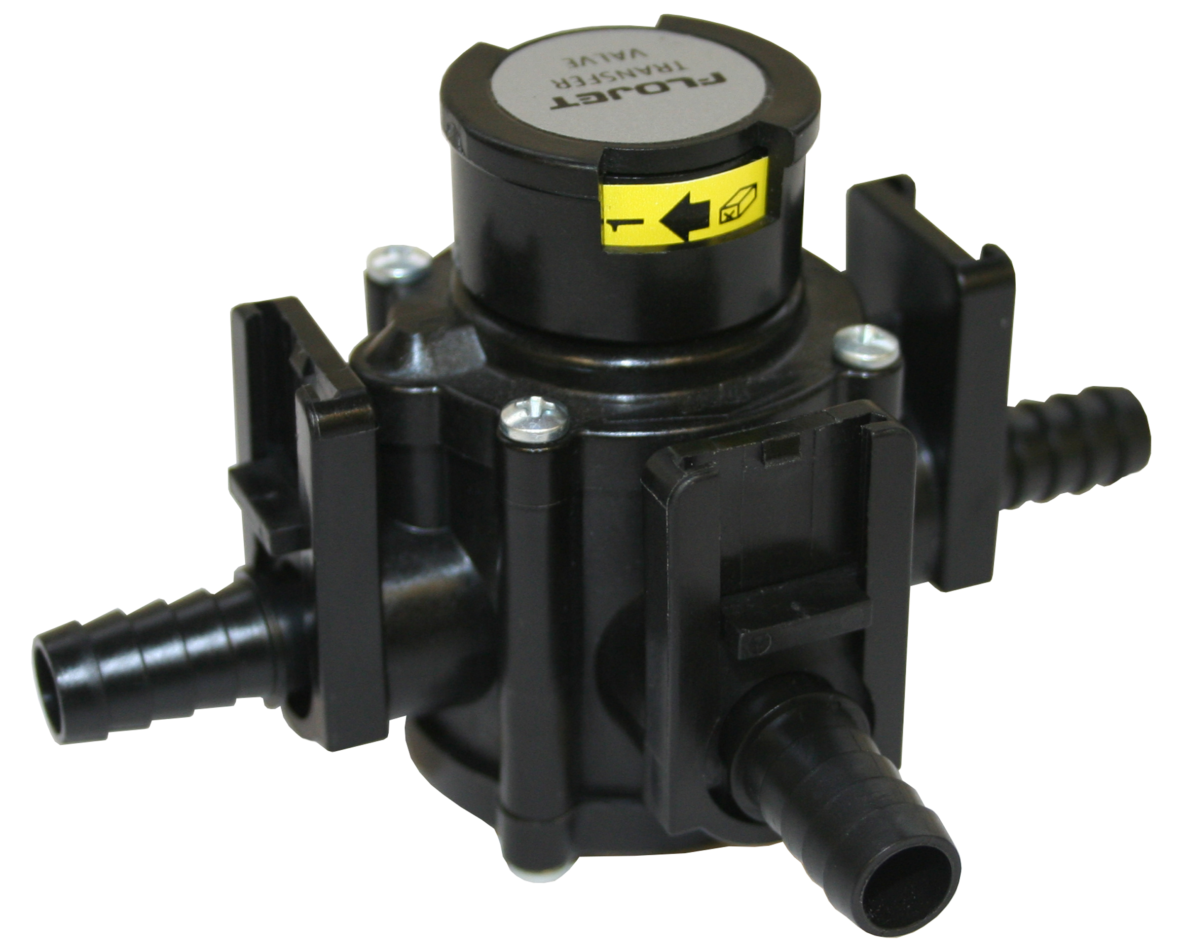 front view of flojet’s liquid transfer valve product
