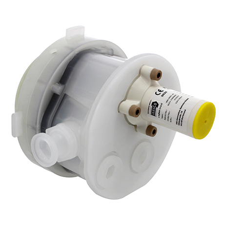 PureFlo 21 Single Use pump rear view