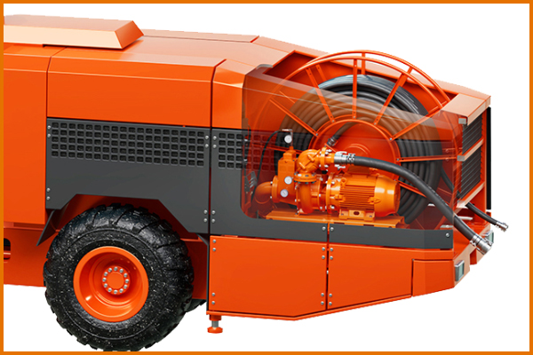 Godwin Rig Pump - no trailing power cables on pump