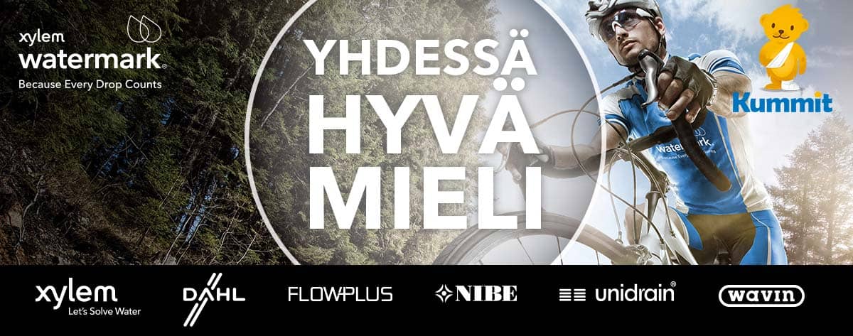 Isojen kriisien keskellä mielenterveysongelmat lisääntyvät – vesialan yritykset pyöräilevät jälleen lasten ja nuorten hyväksi