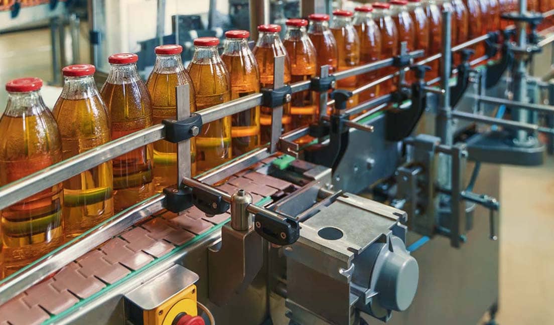 beverage bottling conveyor