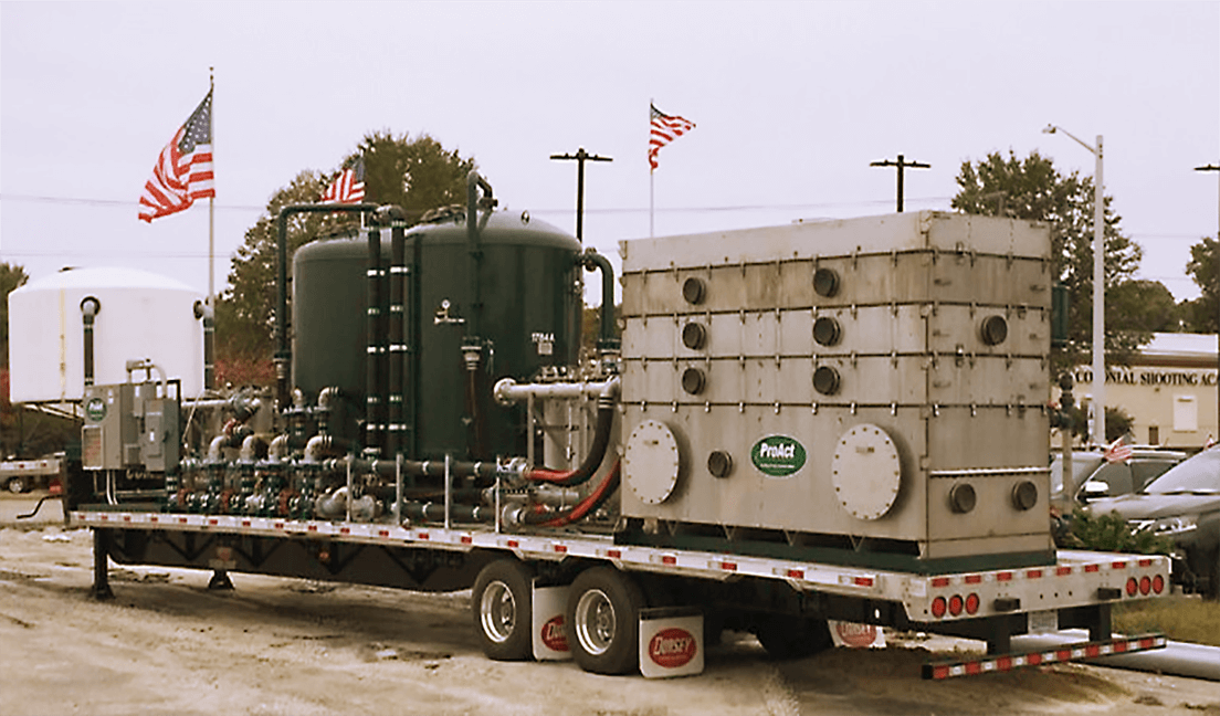tanks used for storing effluent