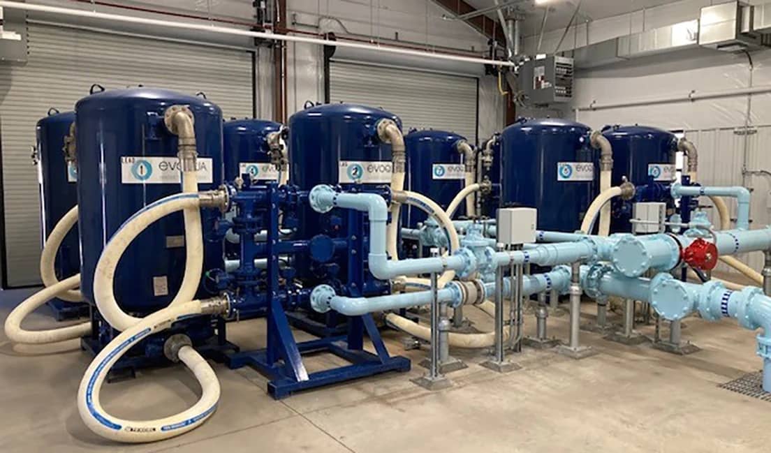 new treatment plant system