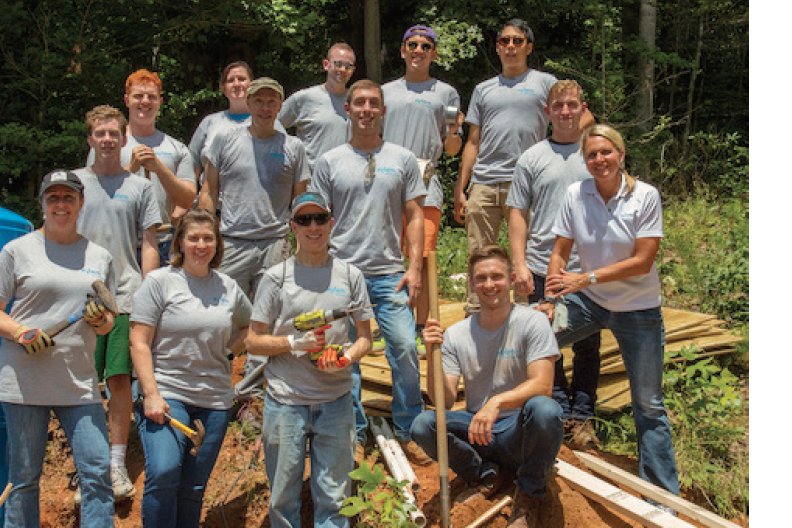 Holly Ridge Homeowners Association group photo